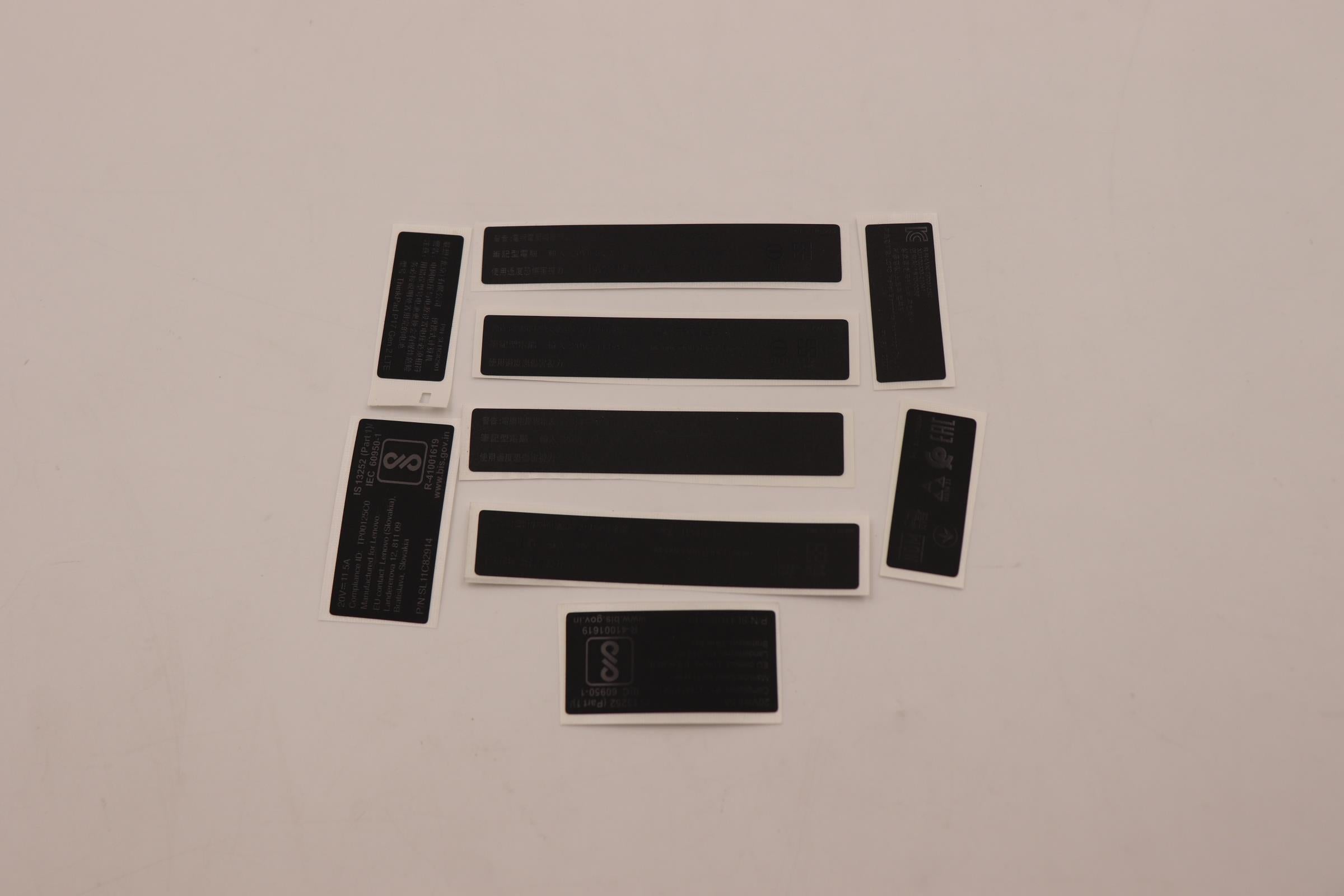 Lenovo ThinkPad P17 Gen 2 Type 20YU 20YV LABEL KIT for P17 GEN2 5L10V15375