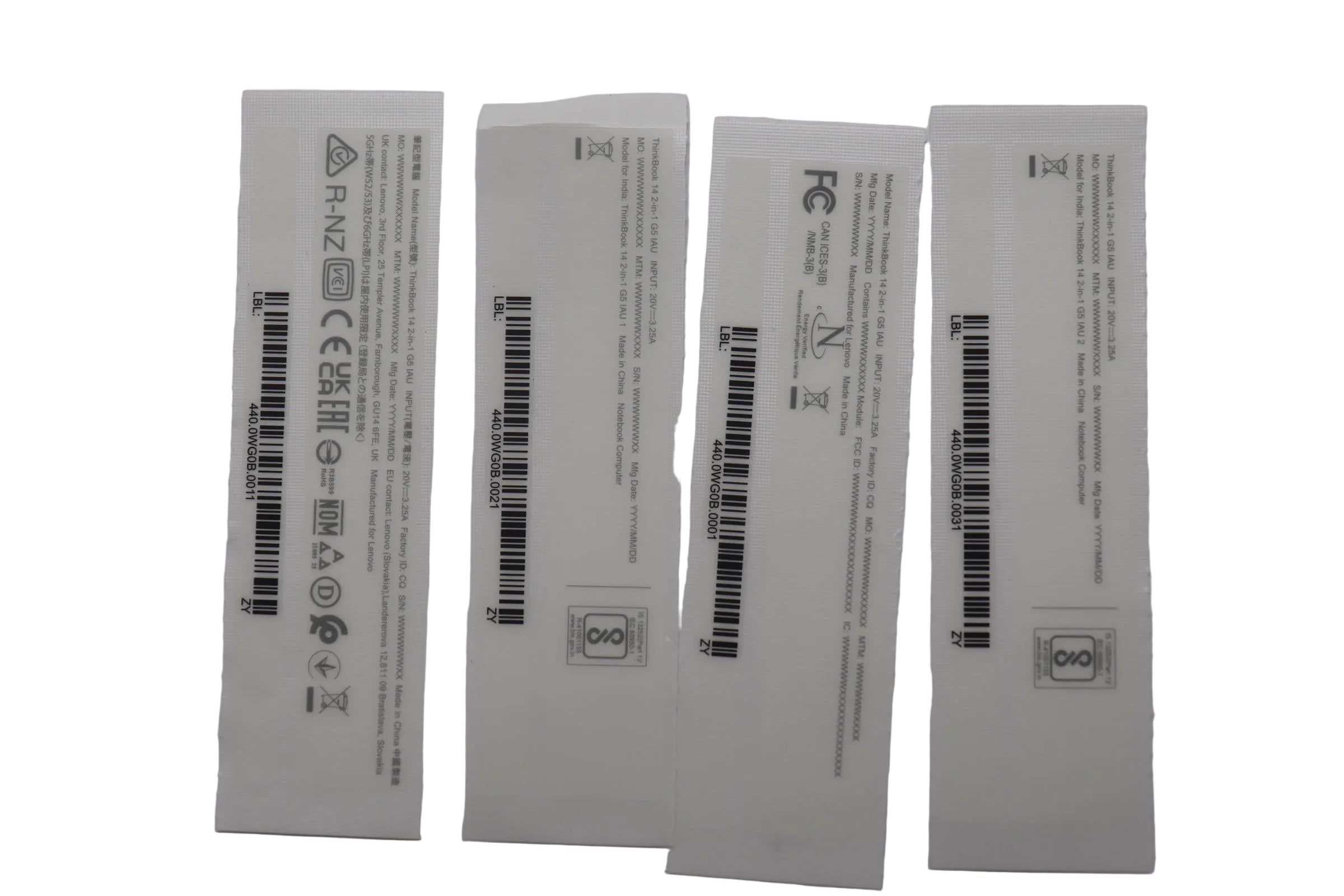 Lenovo ThinkBook 14 2-in-1 G5 IAU GEO Label 5L10W35172