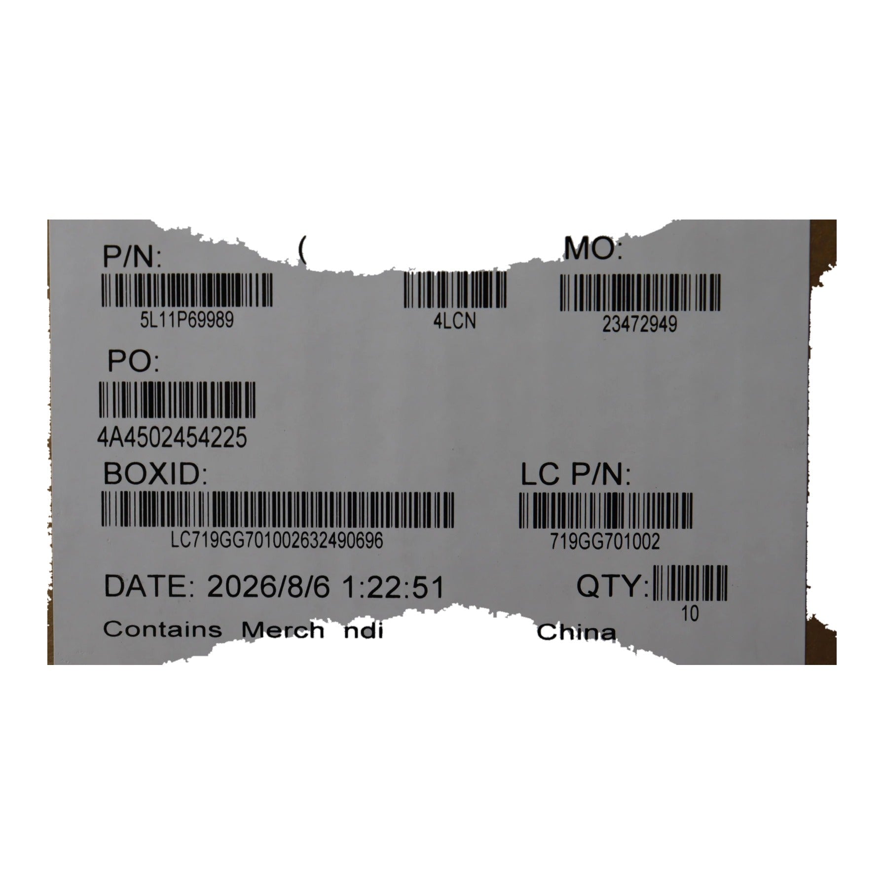 Lenovo ThinkPad T14 Gen 6 Label Kit 5L11P69989