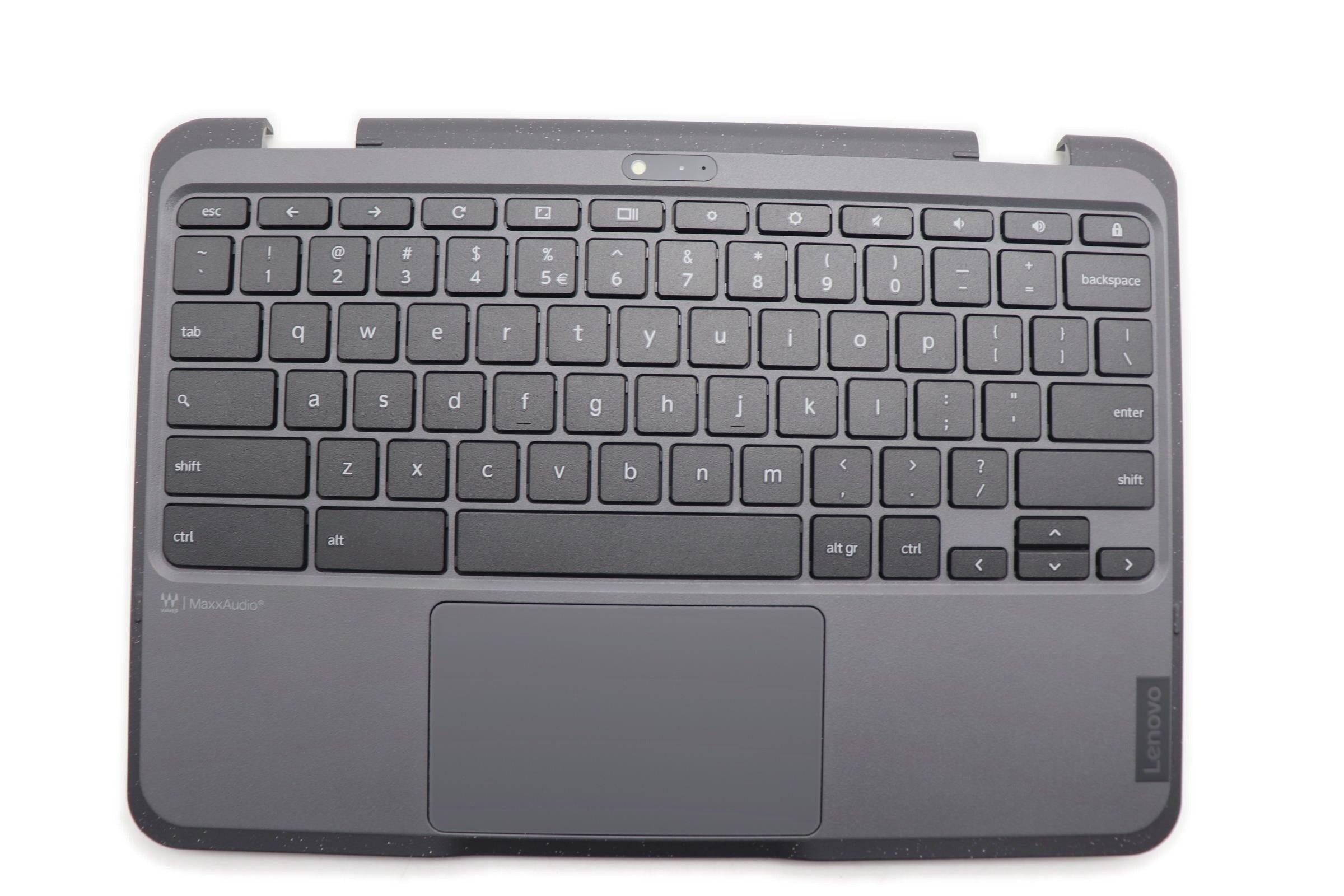 Lenovo 500e Chromebook Gen 4s Type 83L4 C-Cover with Keyboard US English Euro Grey World Face Camera 5M11Q54378