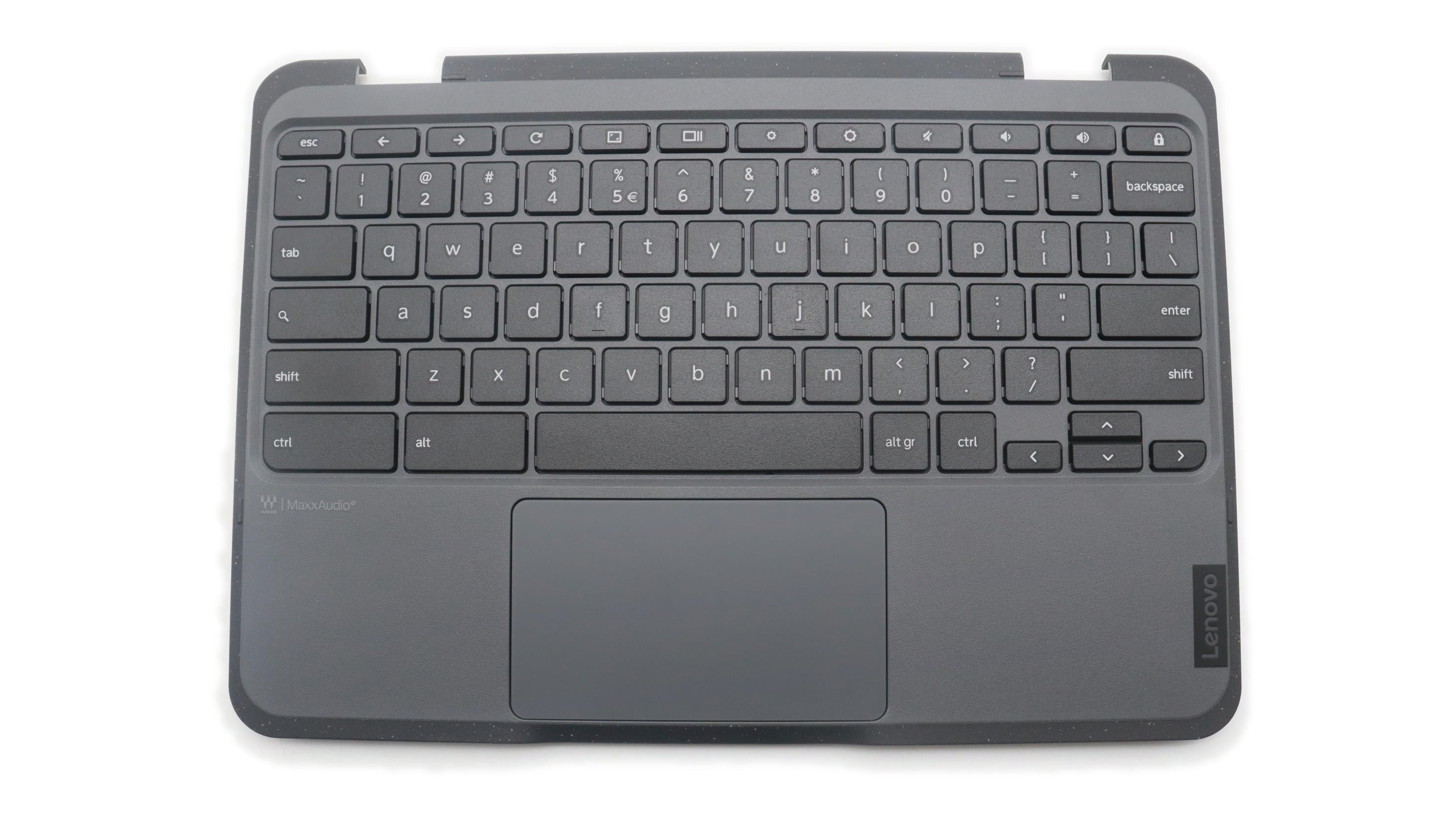 Lenovo 500e Chromebook Gen 4s Type 83L4 C-Cover with Keyboard US English Euro Grey 5M11S29844