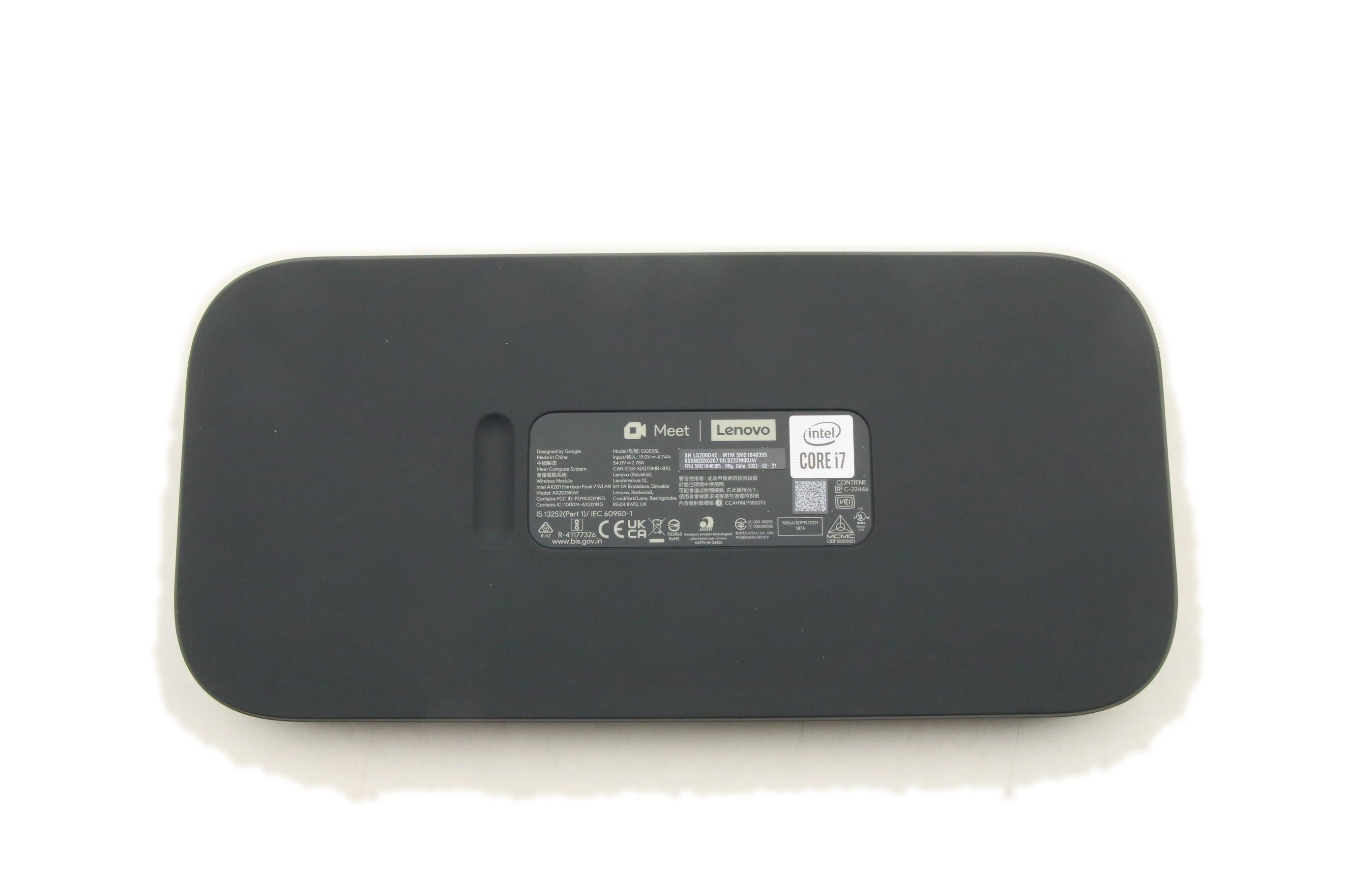 Lenovo Google Meet Series One Room Kits Endeavour Main Compute BK 5M21B40355