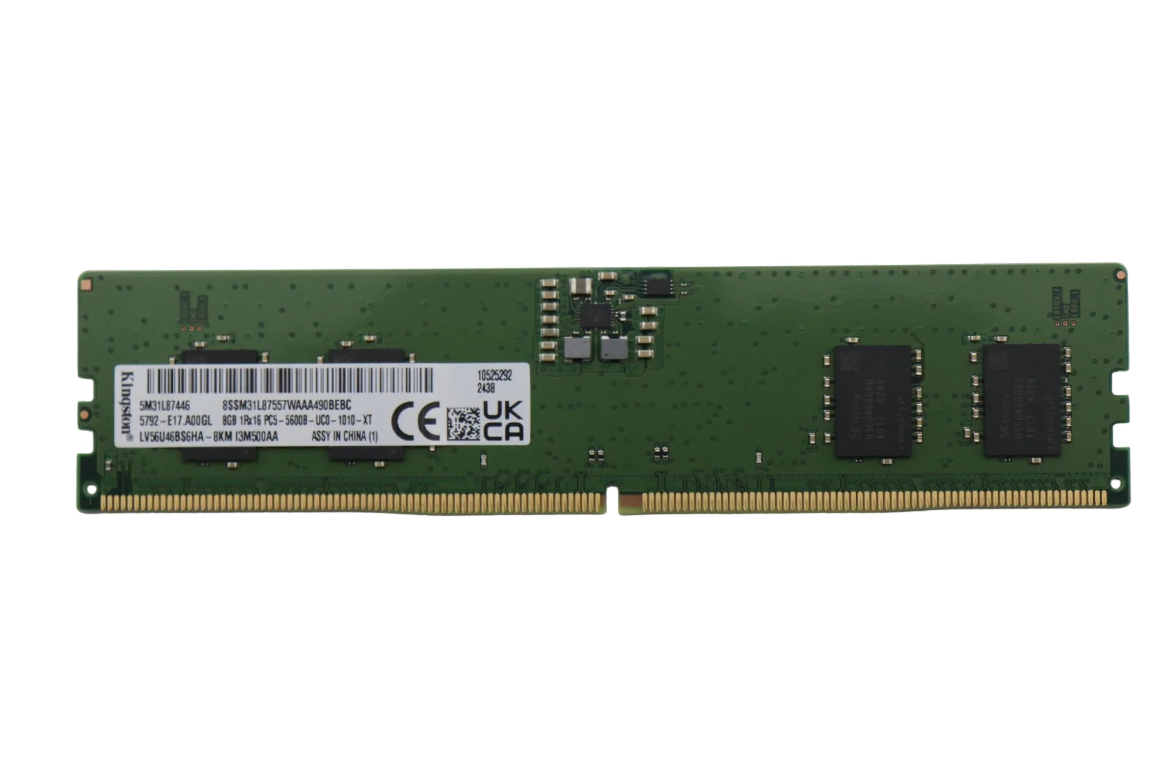 Lenovo ThinkCentre M70s Gen 6 Type 12YK 8GB DDR5 5600 UDIMM Memory 5M31L87446