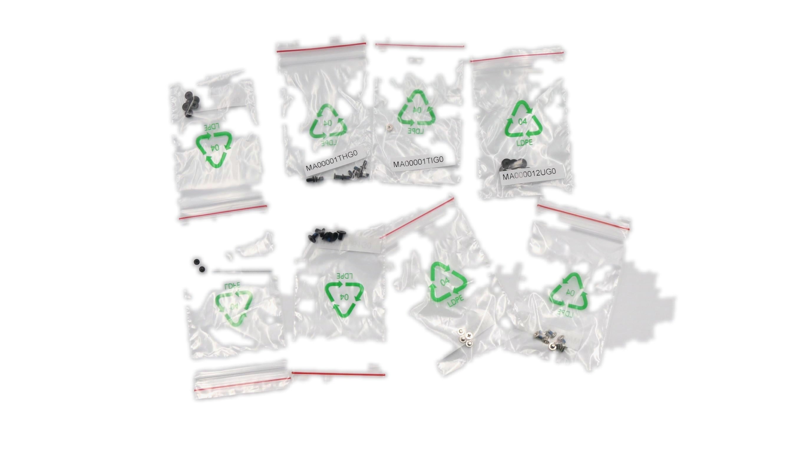 Lenovo Yoga C630-13Q50 Screw pack C 81JL 5S10S35054