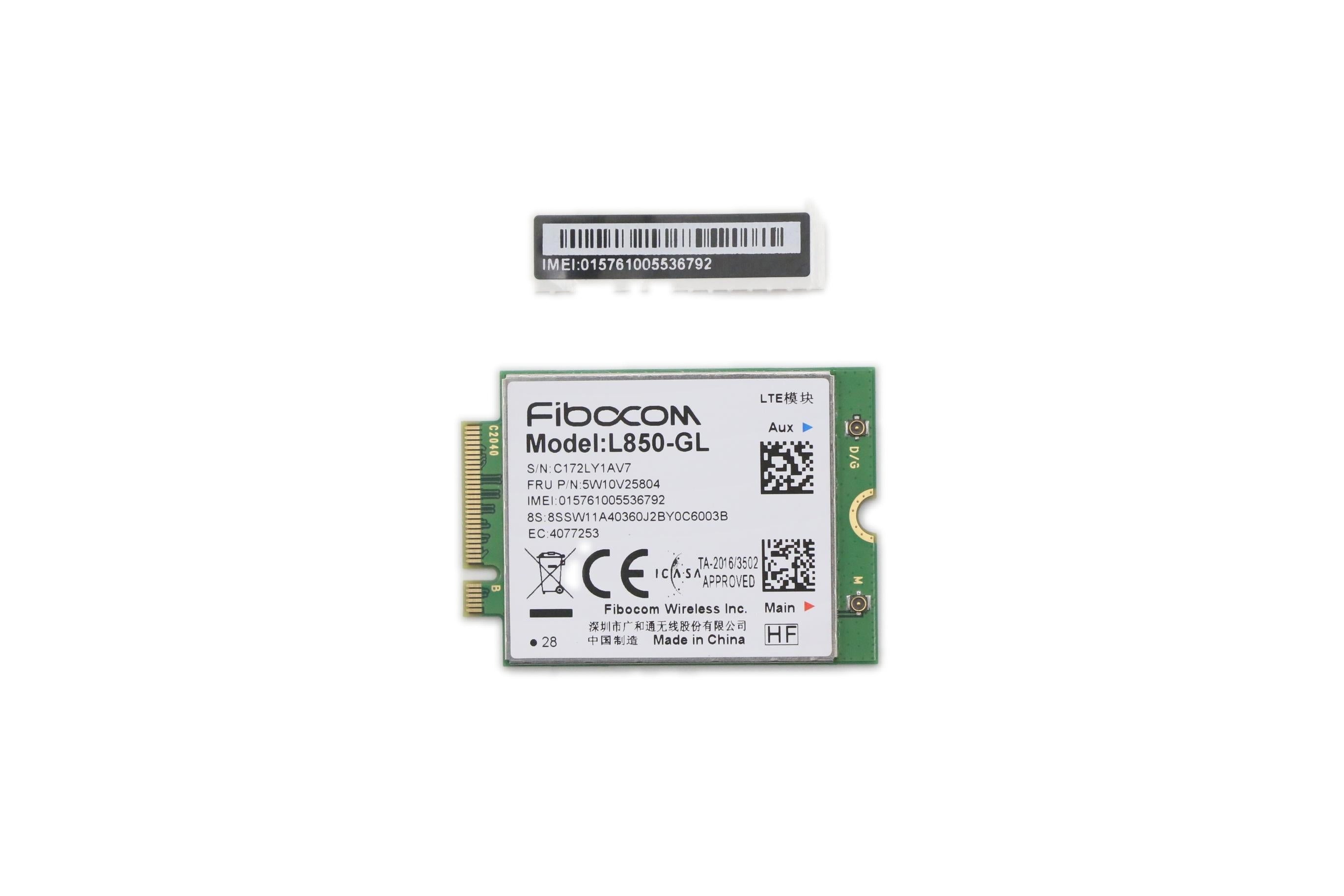 Lenovo Magic Bay Studio Wireless Card Wireless CMB FBC L850 KO new 5W10V25804