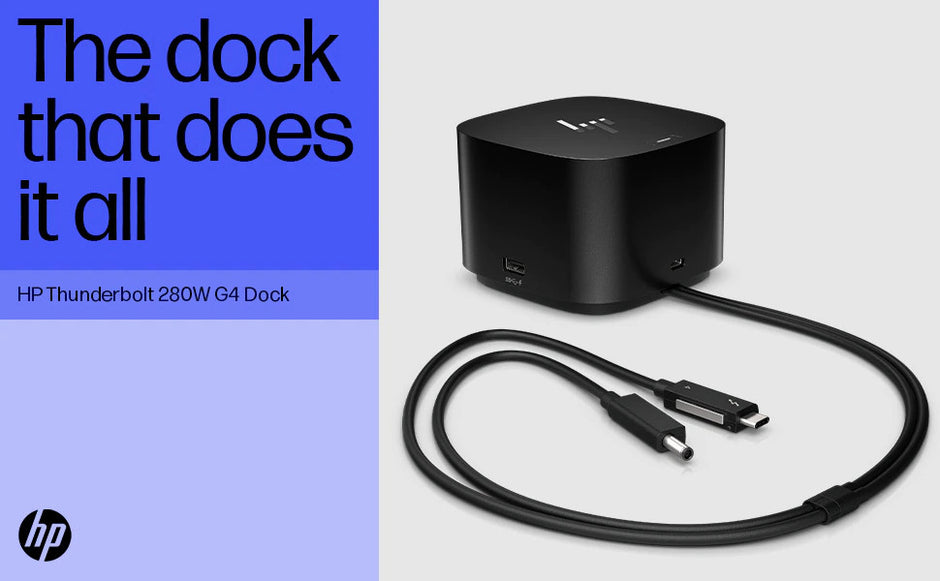 New Genuine HP Thunderbolt Dock 280W G4 Docking Station 4L1N5AV