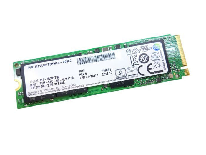 New Genuine Lenovo 1TB PCIe M.2 2280 Opal SSD Hard Drive PM961 00UP462 ...