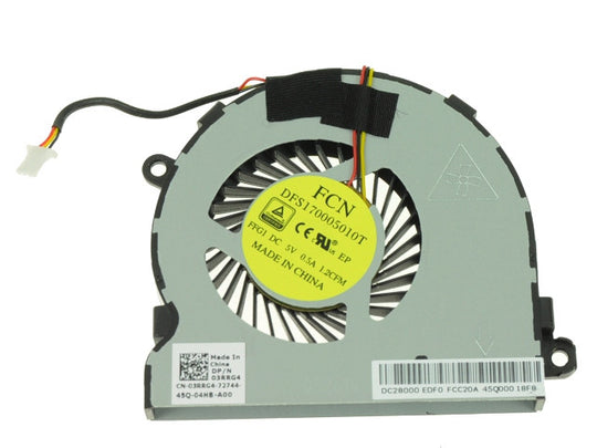 Genuine Dell Inspiron 14 5447 15 5547 CPU Cooling Fan RF 3RRG4 DFS17 