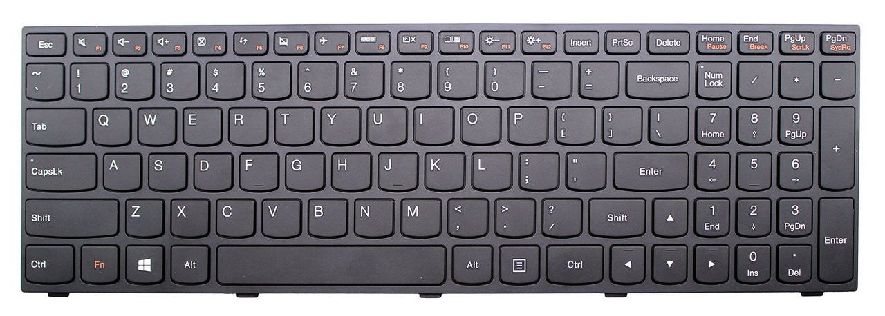 Lenovo B50-80 B50-80-IFI US Black Keyboard V-211020AS1-US ...