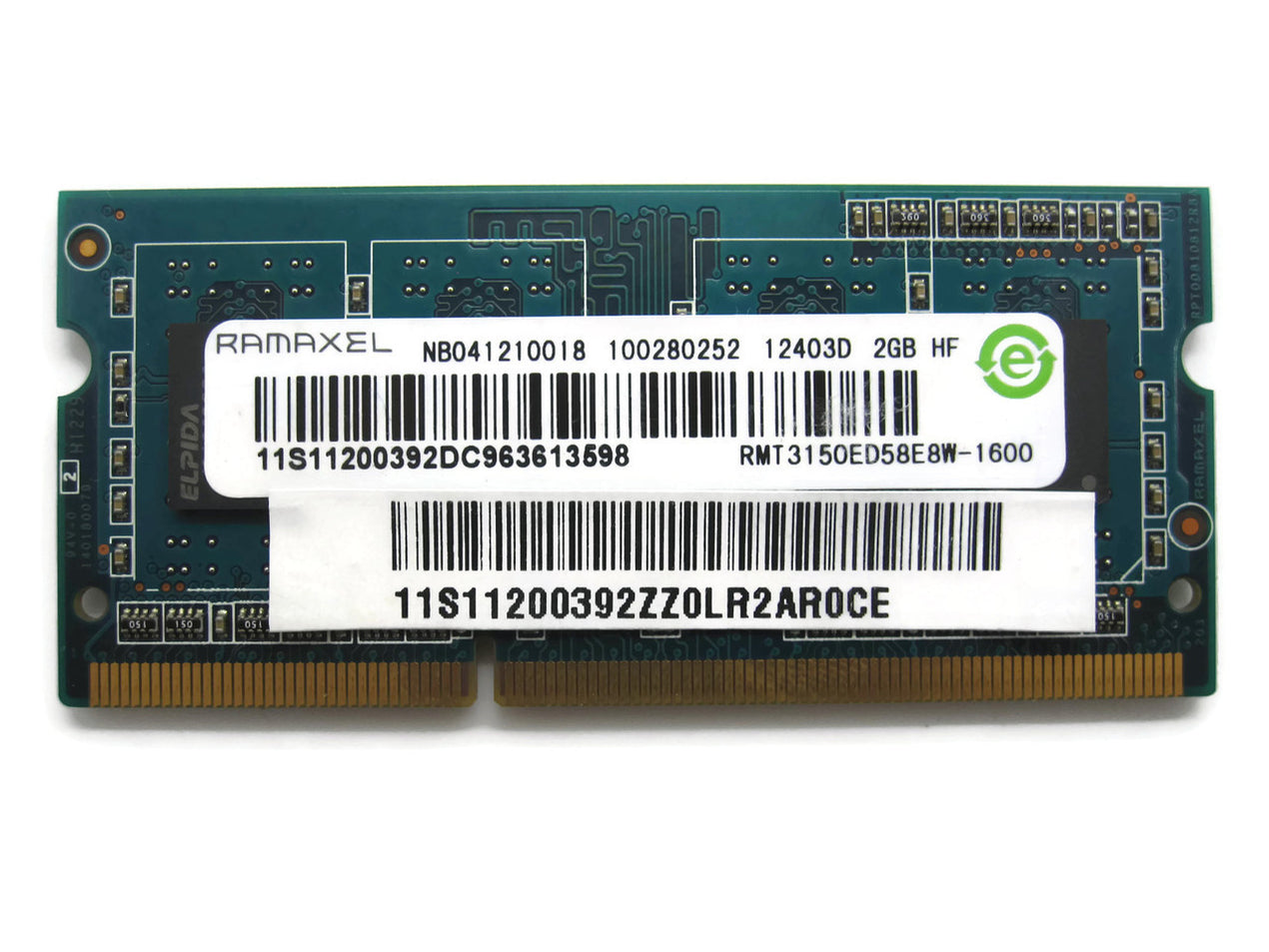 2GB DDR3-1600 Memory RAM RMT3150ED58E8W-1600 –