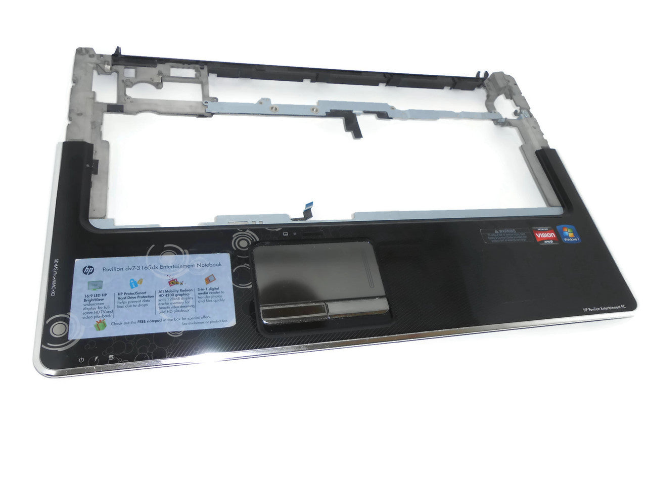 Repose-poignet HP Pavilion DV7-4177sf - TouchPad Inclus - Très Bon état