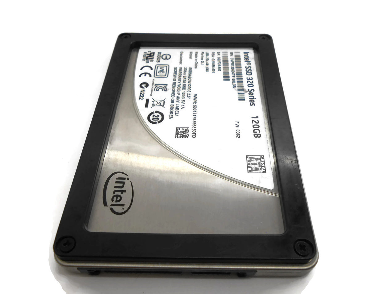 Ssd 180gb Ssdsc2cw180a3 Intel 520 Series 180GB SATA 6Gbps MLC NAND