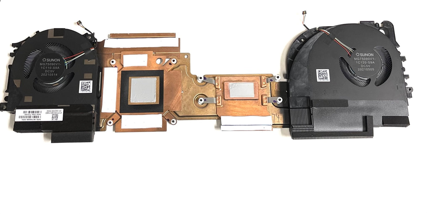 New Genuine HP ZBook Fury 17 G7 Fan and Heatsink M20097-001