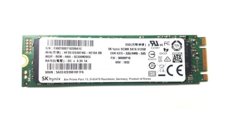 Genuine SK Hynix 512GB M.2 2280 SATA-3 SSD Drive HNX-HFS512G39MND3