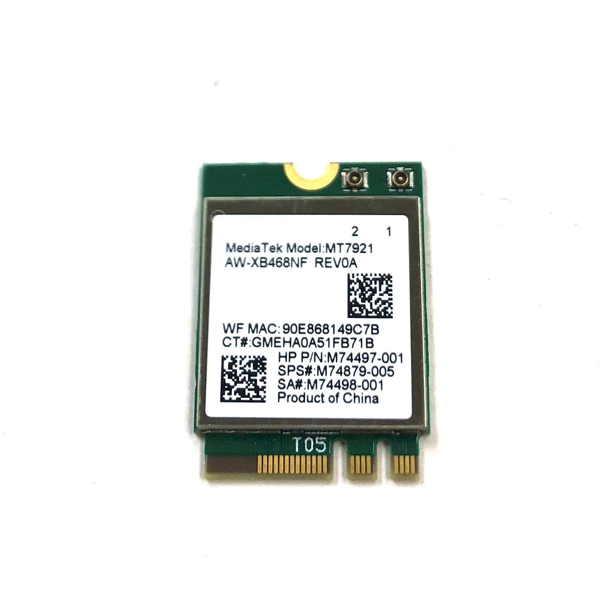 HP Wireless Bluetooth Card L25889-005 For 15-BS212WM Laptop - Open Box, Tested