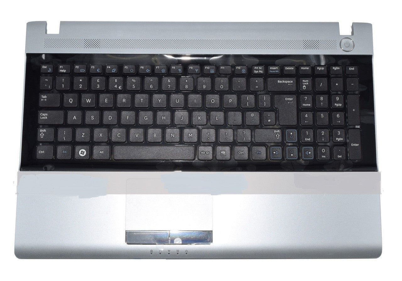 New Genuine Samsung NP RV511 RV512 RV513 Palmrest Keyboard Bezel Touch ...