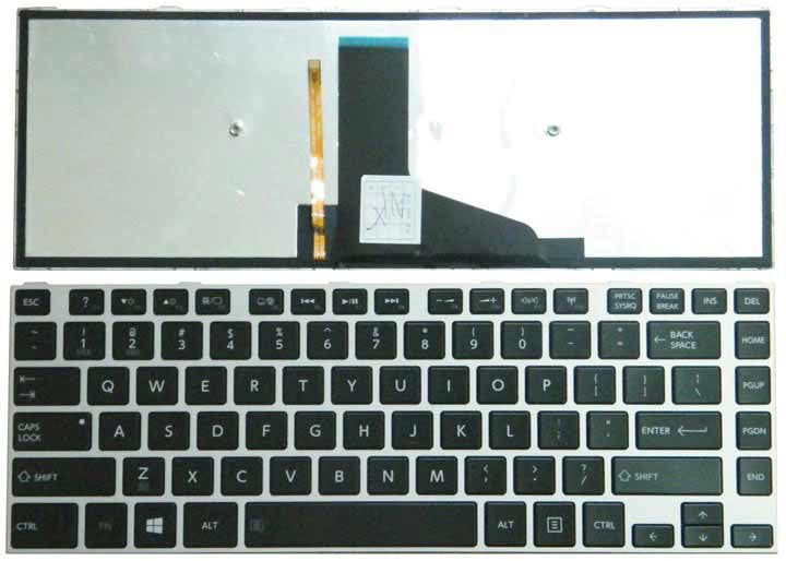 Toshiba Satellite E45T-A Backlit Keyboard NSK-TUGBC – notebookparts.com