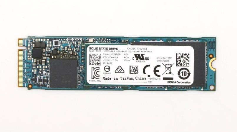 Genuine Toshiba 2TB M.2 2280 PCIe Opal SSD Drive KXG6APNV2T04 ...