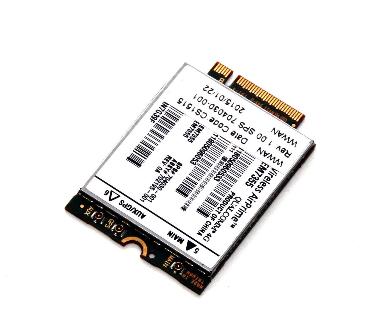 New Genuine HP Qualcomm Sierra Wireless AirPrime EM7355 Mini 4G Card 7 ...