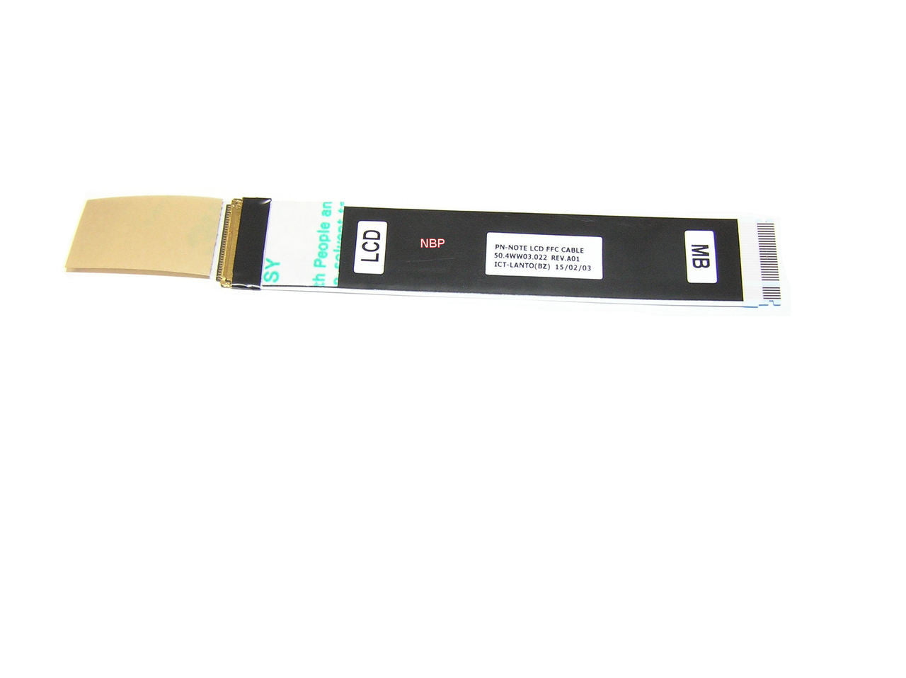 Lenovo ThinkPad Helix (type 3xxx) LVDS Flat Cable 04X6485 ...