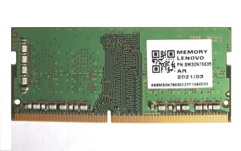 New Genuine Lenovo 4GB PC4-25600 DDR4 3200MHz SoDimm Memory