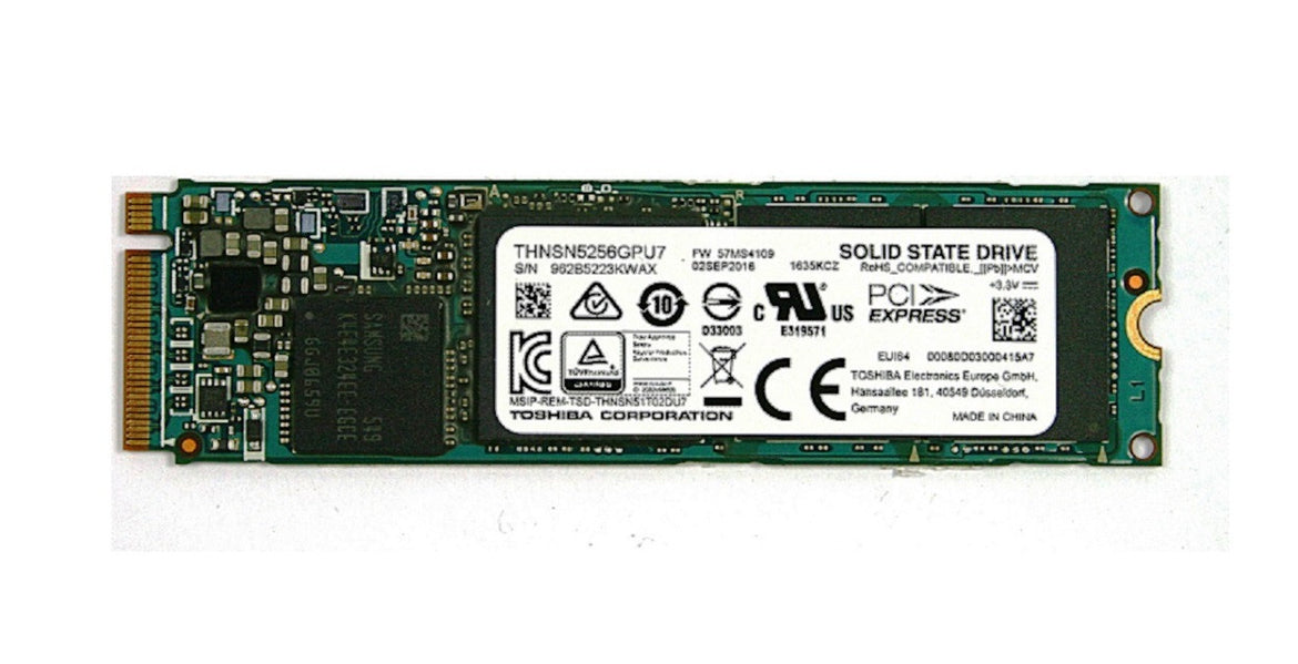 Toshiba XG3 256Gb M.2 NVMe PCI-e x4 / OCZ RD400 SSD Drive
