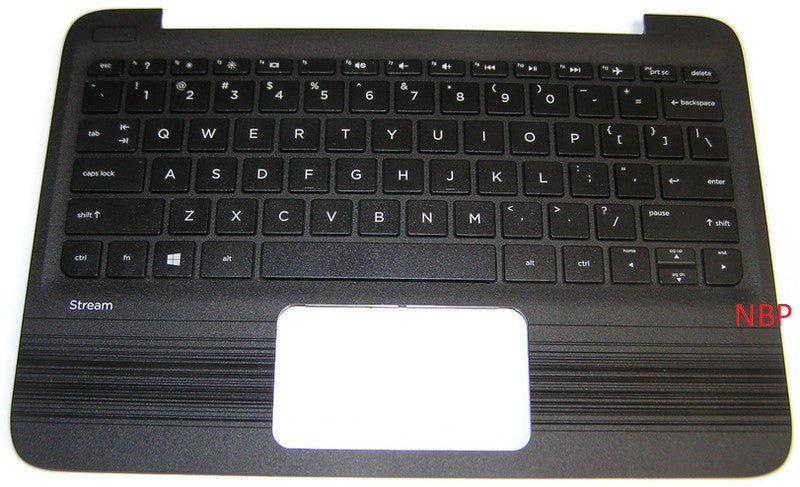 Stream 11 Keyboard New Genuine HP Stream 11 Pro G3 Palmrest Keyboard 908297-001 908301-00 ...