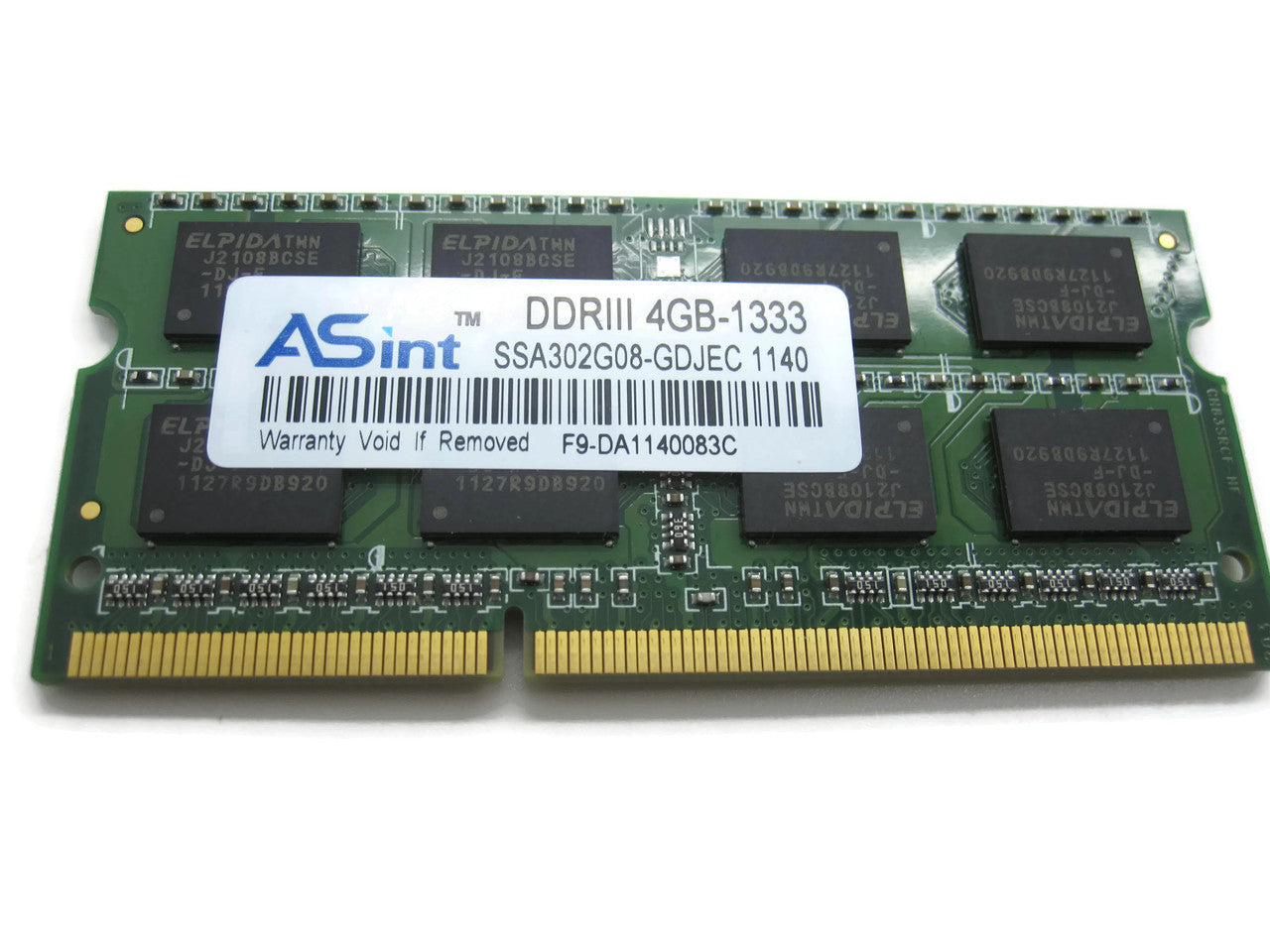 1Go RAM PC Portable SODIMM ASint SSY2128M8-JGE1F DDR2 PC2-6400U 800MHz 1Go RAM PC Portable SODIMM ASint SSY2128M8-JGE1F DDR2 PC2-6400U 800MHz